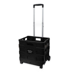 Light Weight Rustproof Foldable Shopping Cart with Wheels - Can Hold upto 25 Kgs