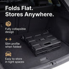 Light Weight Rustproof Foldable Shopping Cart with Wheels - Can Hold upto 25 Kgs