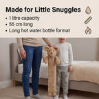 Aroma Super Soft Dog Long Hot Water Bottle Cover - Orange