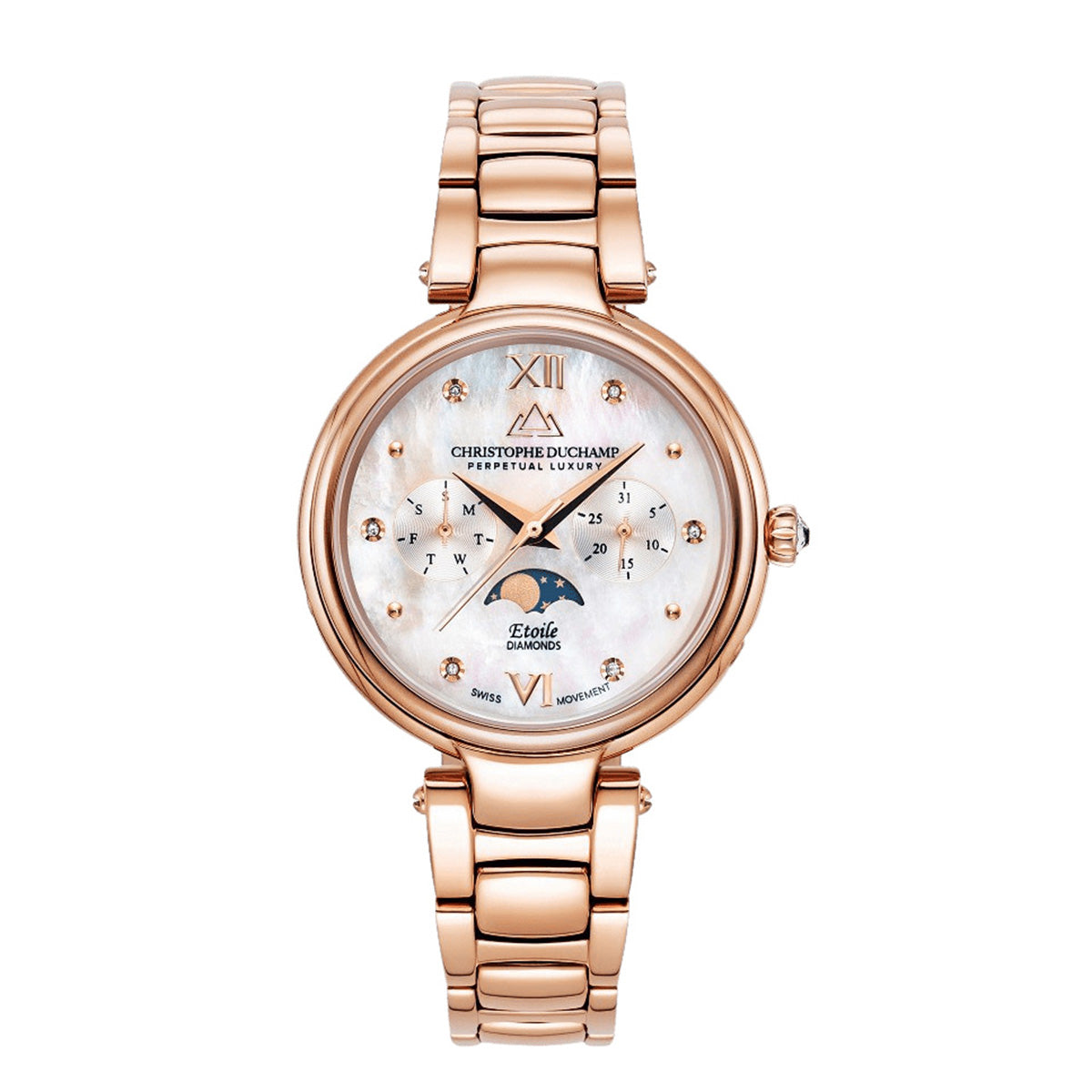 Christophe Duchamp Swiss Ladies Watch in Stainless Steel - Silver_8319463_2