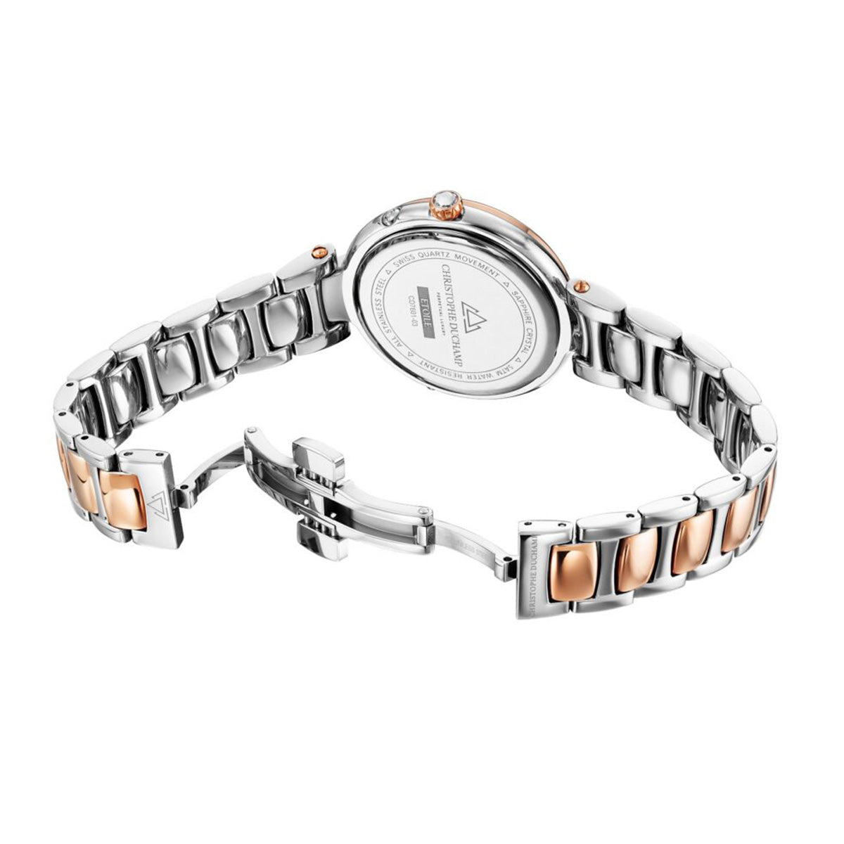 Christophe Duchamp Swiss Ladies Watch in Stainless Steel - Silver_8319464_3