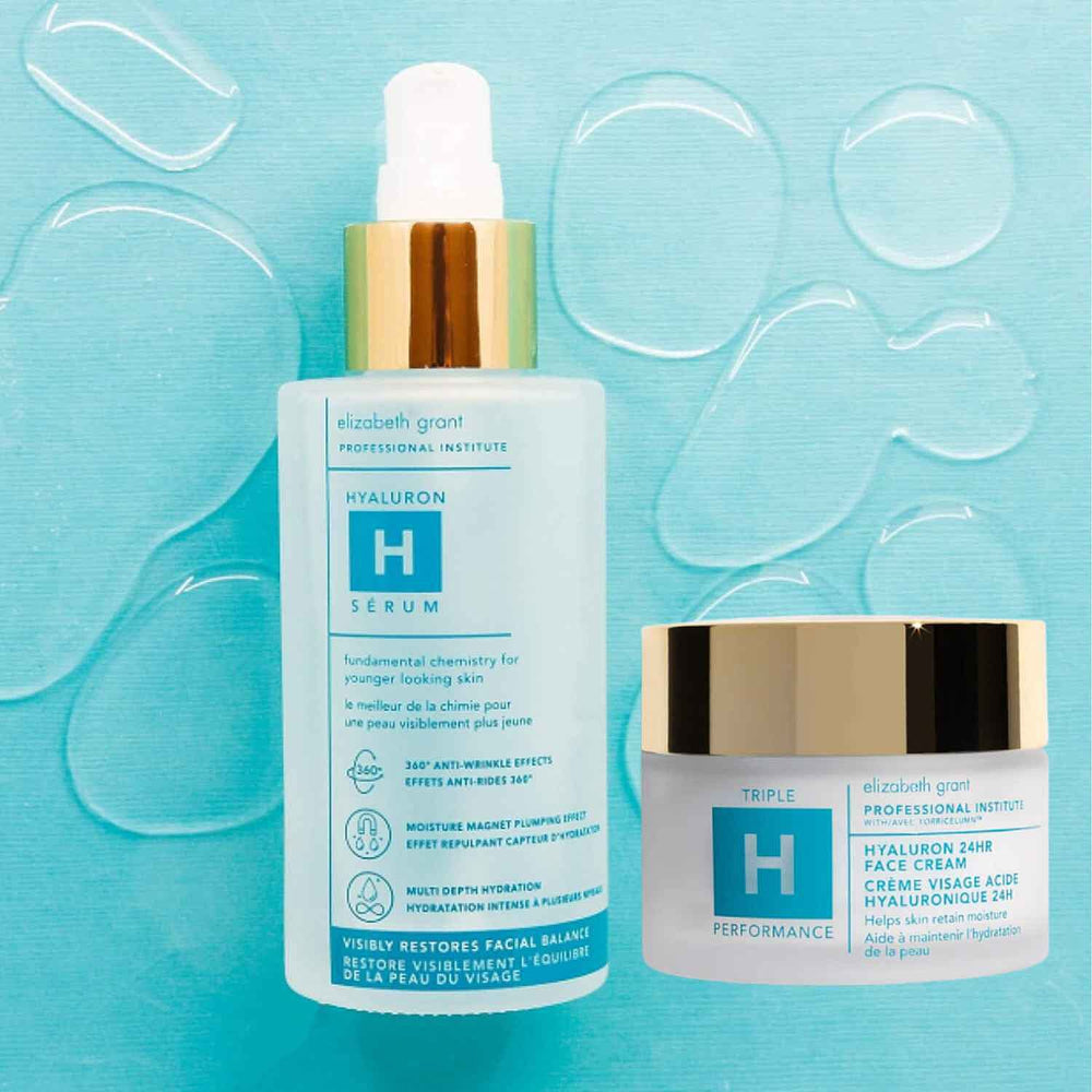 Elizabeth Grant Professional Institute Hyaluron Serum and Face Cream Duo