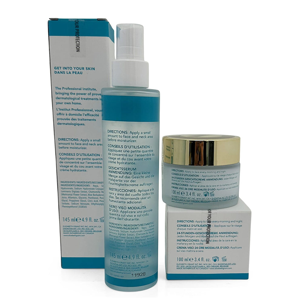Elizabeth Grant Professional Institute Hyaluron Serum and Face Cream Duo