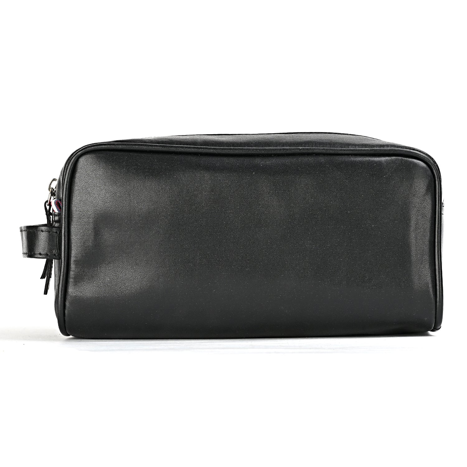 VALISSIERE Faux-Leather Travel Cosmetic - Toiletry Bag - Black