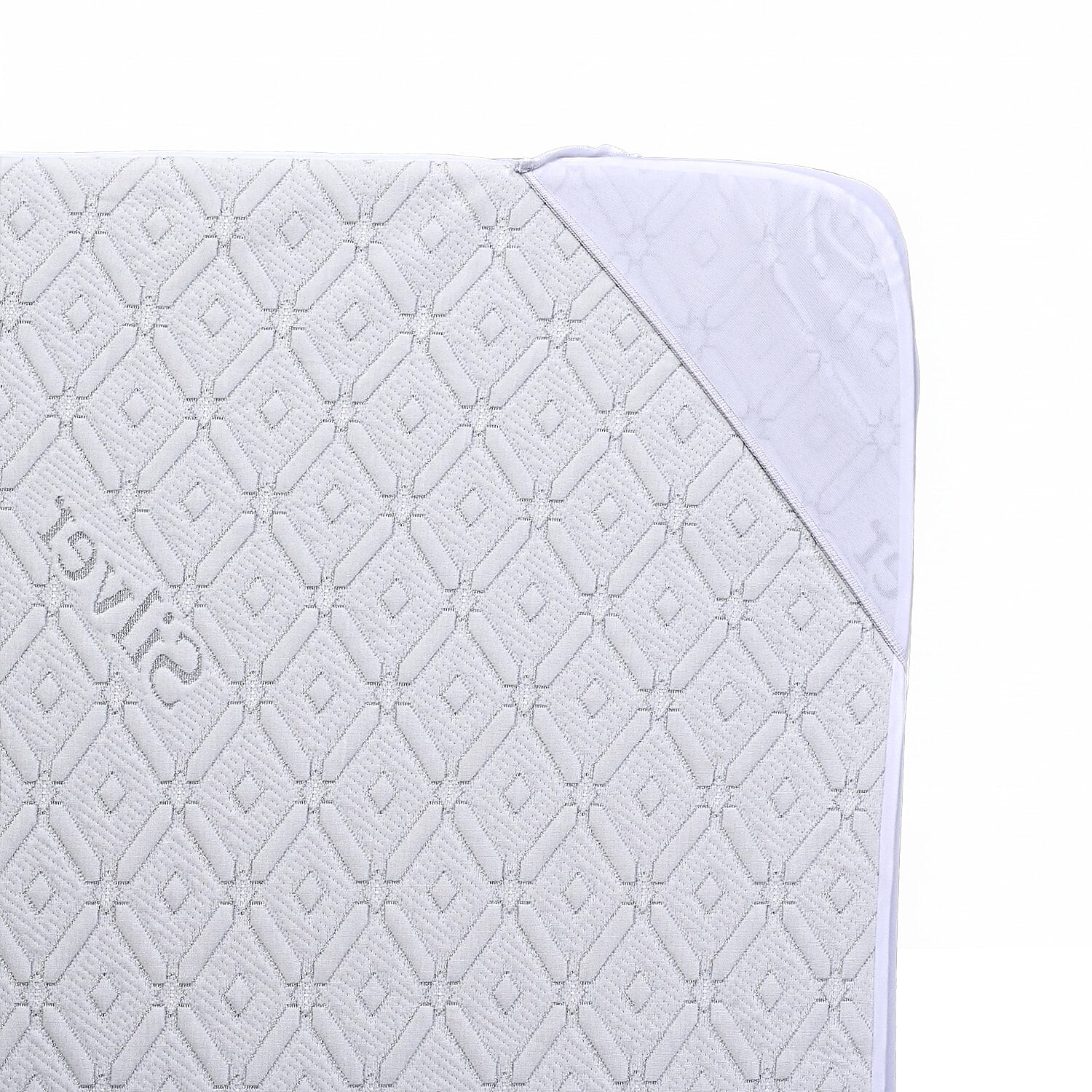 Hush Haven Premium Silver thread Waterproof Mattress Protector 220GSM (Double) - White