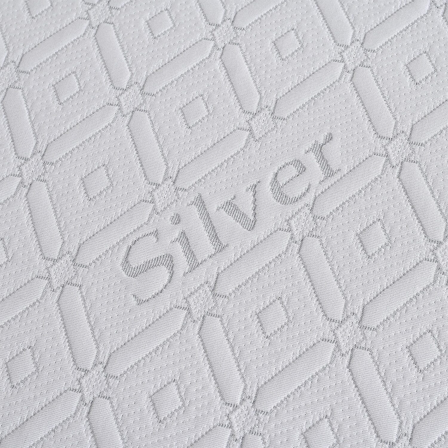 Hush Haven Premium Silver thread Waterproof Mattress Protector 220GSM (Double) - White