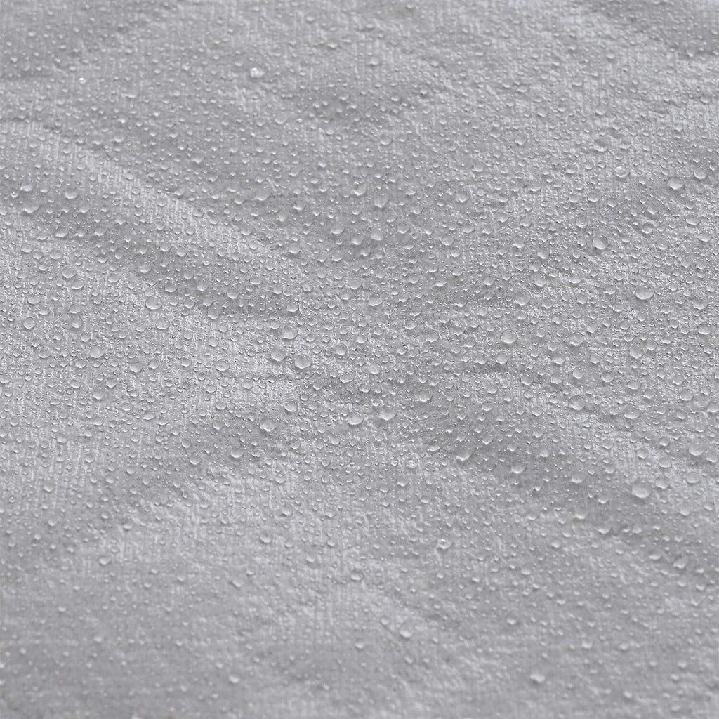 Hush Haven Premium Silver thread Waterproof Mattress Protector 220GSM (Double) - White