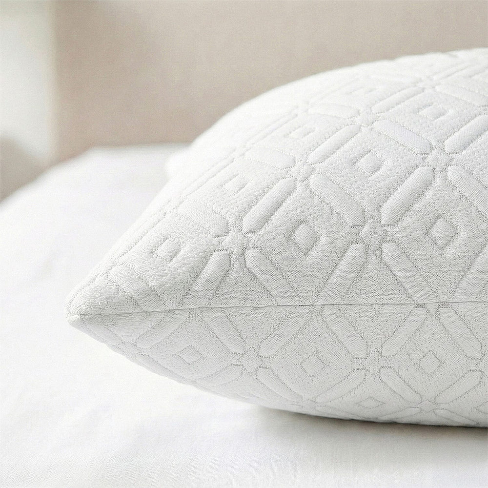 Hush Haven Silver thread Waterproof Pillow 220gsm (75 x 50cm) - White