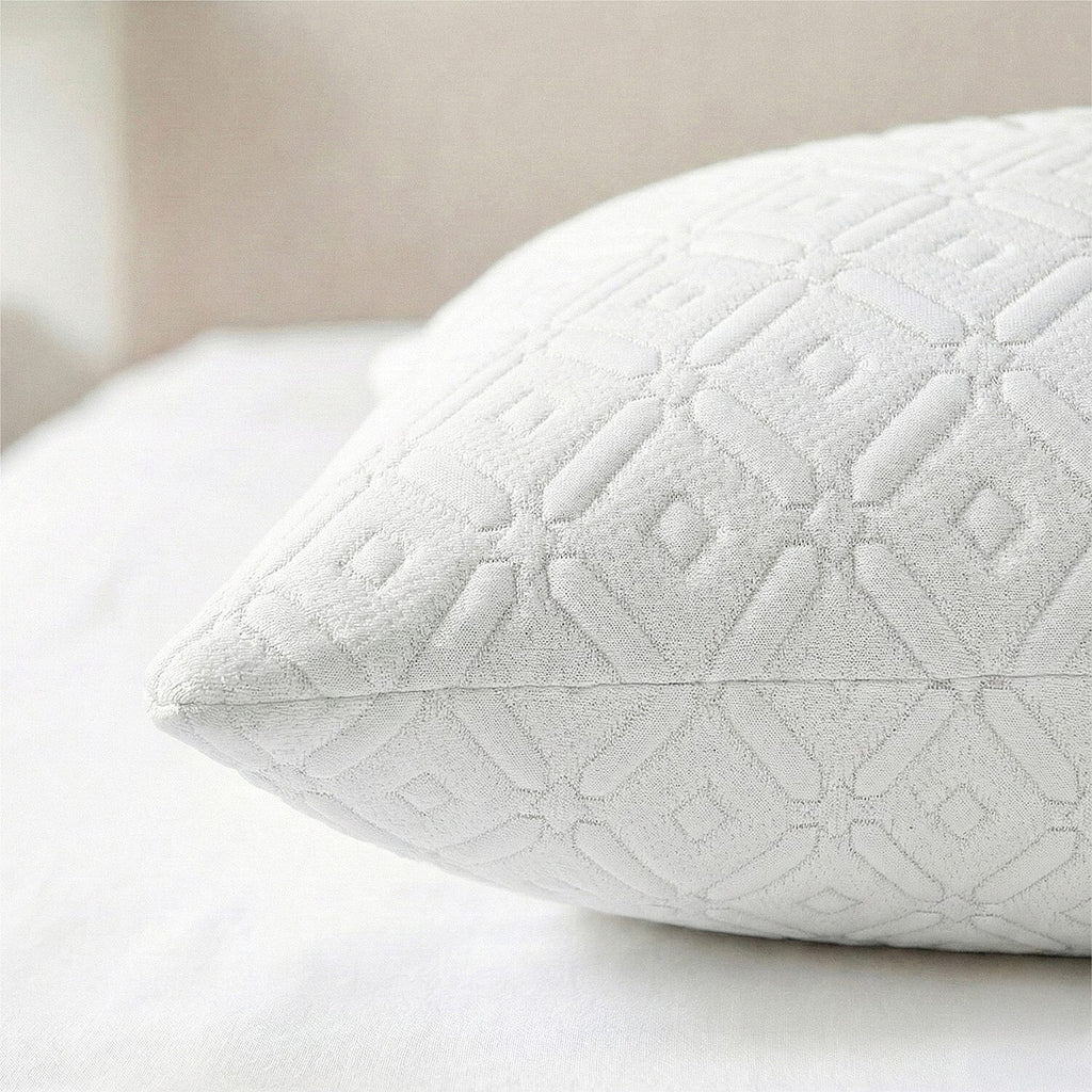 Hush Haven Silver thread Waterproof Pillow 220gsm (75 x 50cm) - White
