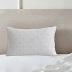 Hush Haven Silver thread Waterproof Pillow 220gsm (75 x 50cm) - White