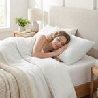 Hush Haven Silver thread Waterproof Pillow 220gsm (75 x 50cm) - White