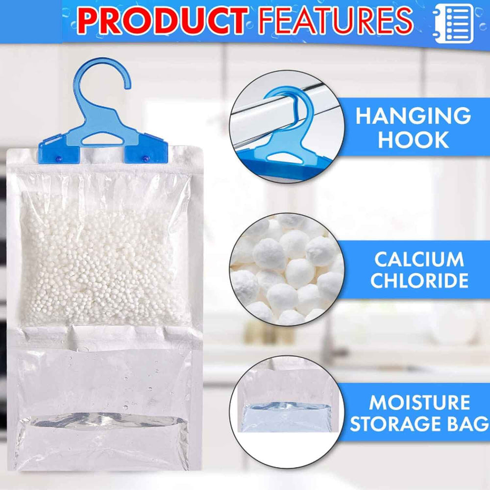 Pack of 6 Hanging Dehumidifier