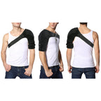 Infrared Shoulder Wrap With Extension Strap - 30 Infrared LEDs, 3 Temperature Settings - Black
