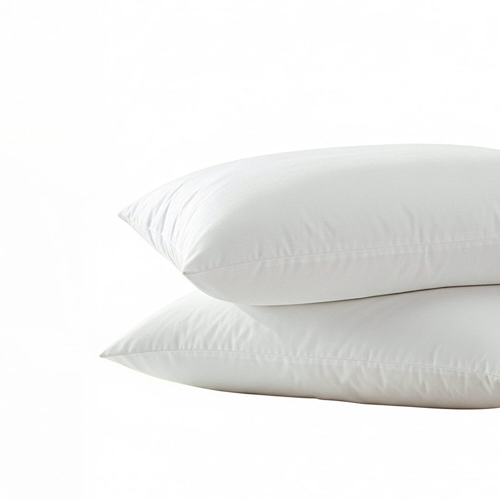 Closeout Offer - The Fine Bedding Company Perfect Everyday Pillow Pair - White