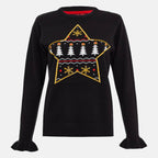 Threadbare Acrylic Jumper (Size - 8) - Black_8331678_4