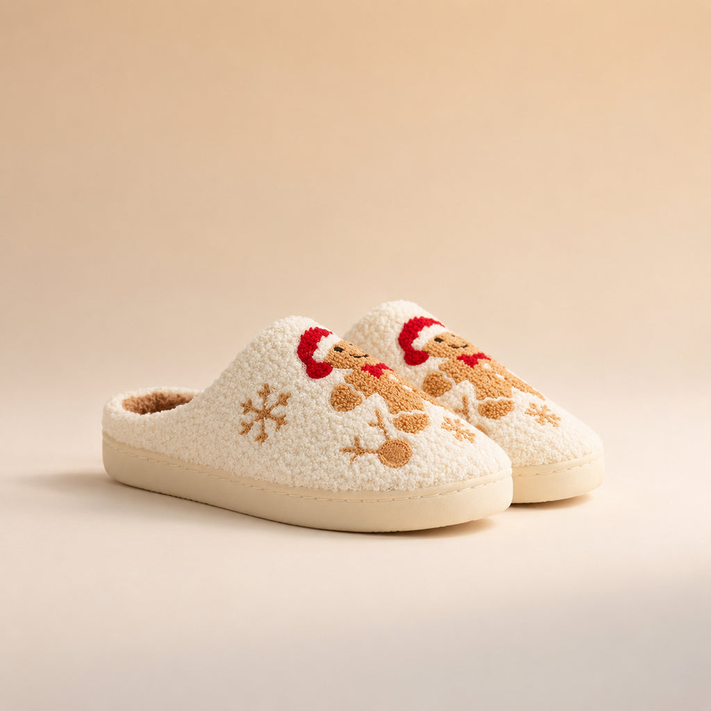 Jo & Joe Ladies Slipper (Size - 5) - Cream_8332358
