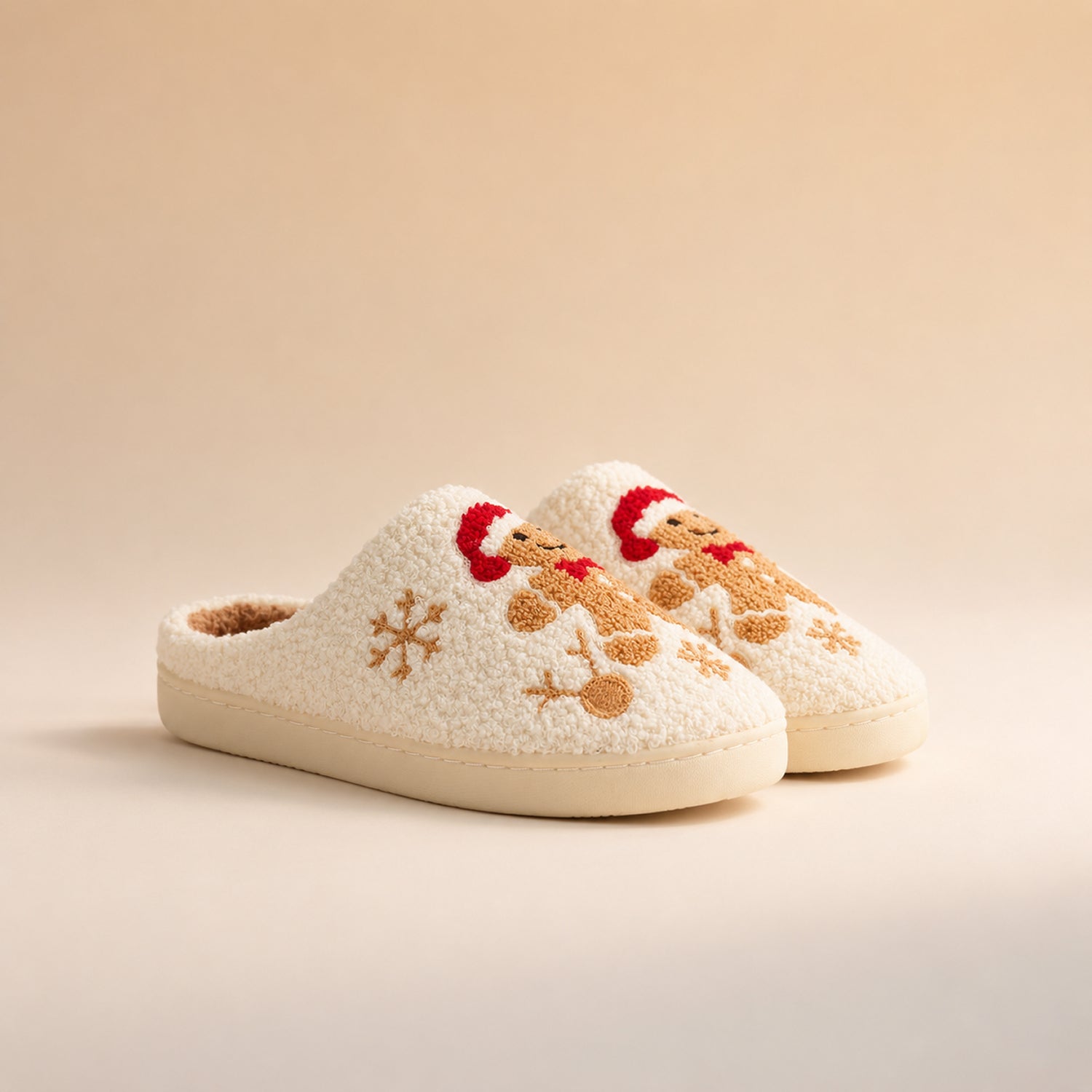 Jo & Joe Ladies Slipper (Size - 5) - Cream_8332358