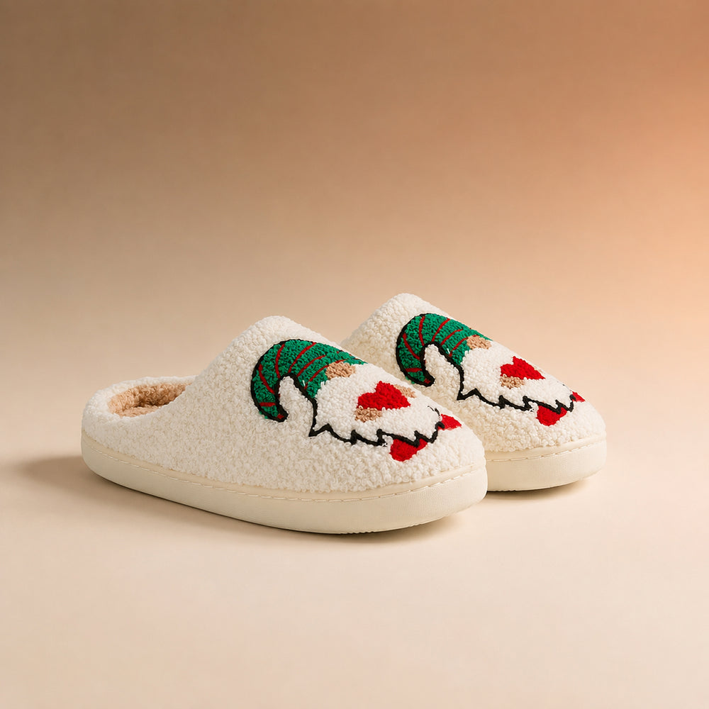 Jo & Joe Ladies Slipper (Size - 5) - Cream_8332475