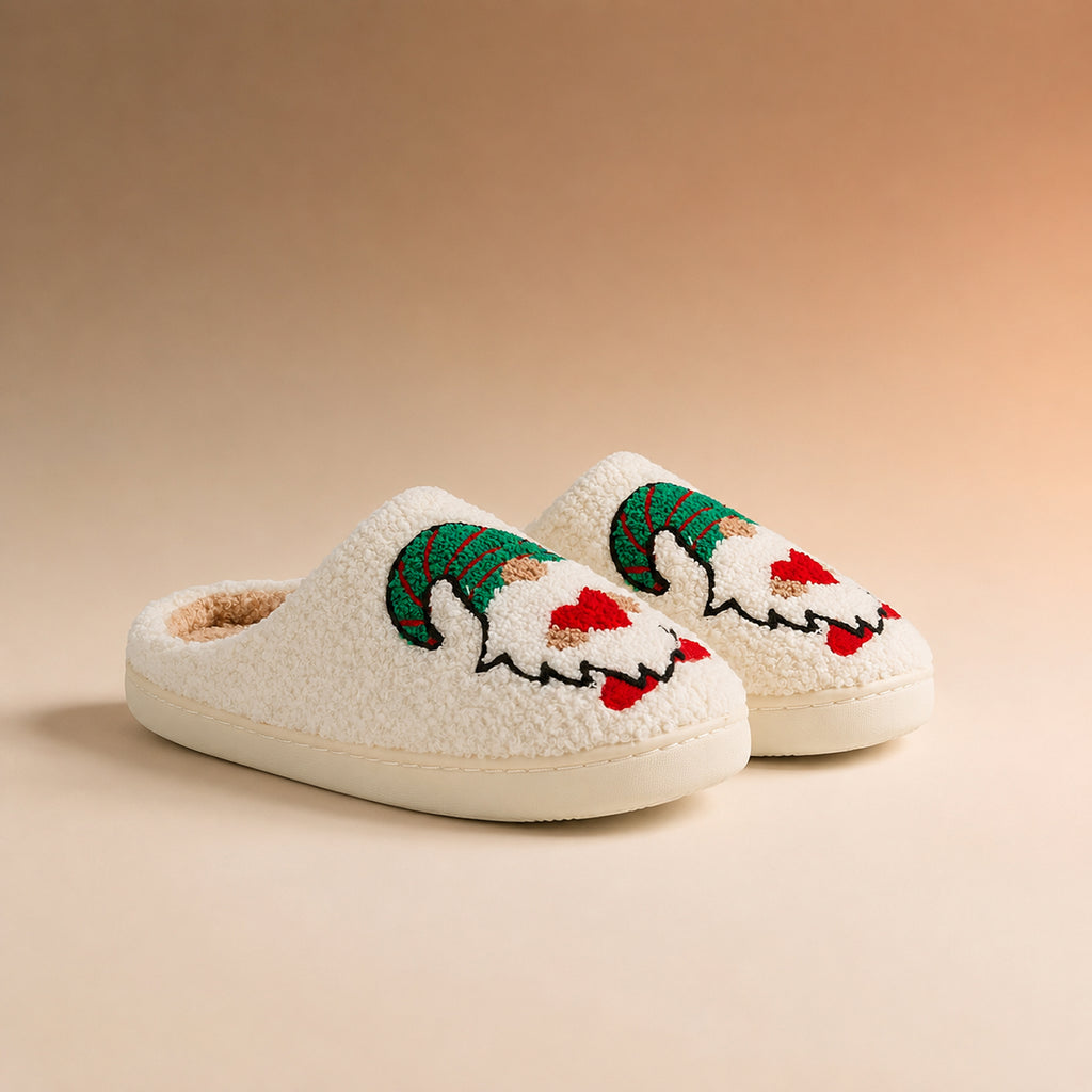Jo & Joe Ladies Slipper (Size - 5) - Cream_8332475