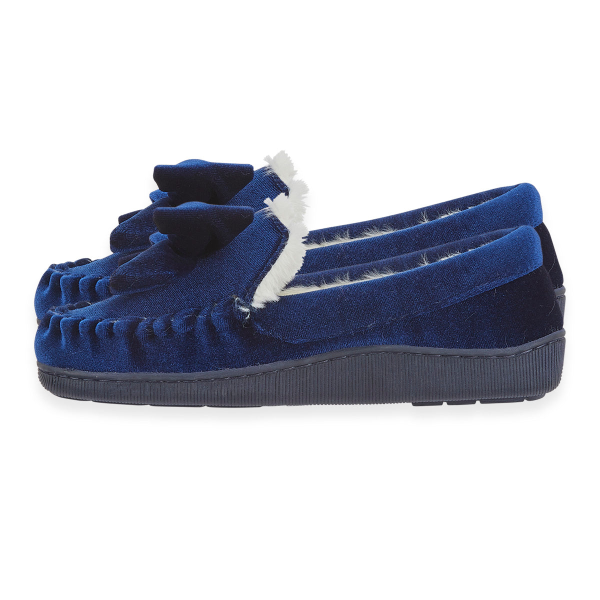 Jo & Joe Ladies Slipper (Size - 5) - Navy_8332636_3
