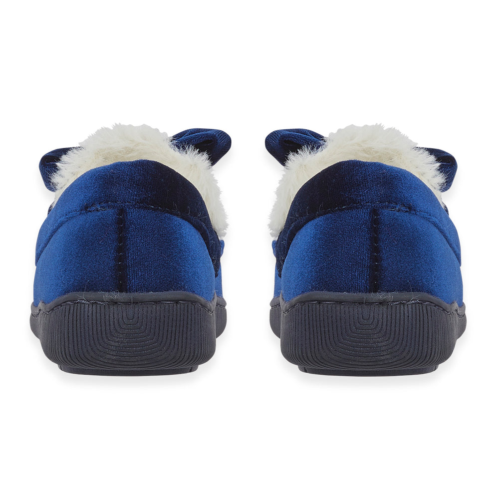 Jo & Joe Ladies Slipper (Size - 5) - Navy_8332636_4