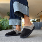 Jo & Joe Ladies Slipper (Size - 4) - Charcoal_8332854_1