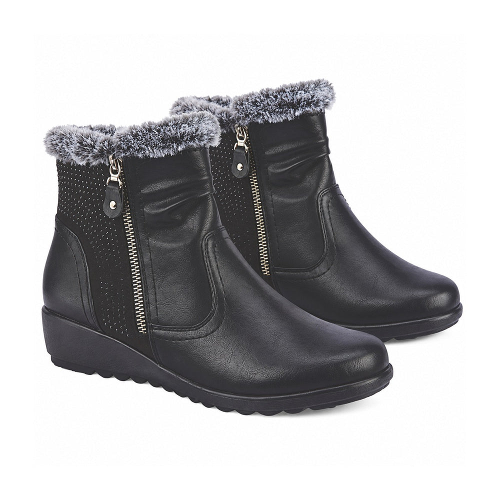 Jo & Joe Ladies Shoe (Size - 4) - Black_8334500