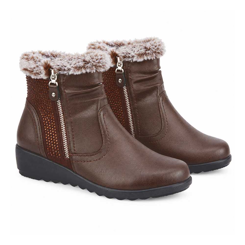 Jo & Joe Ladies Shoe (Size - 6) - Brown_8334508
