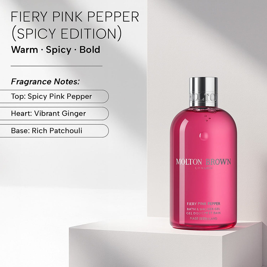 Molton Brown Floral & Spicy Body Care Gift Set  (3x300ml)