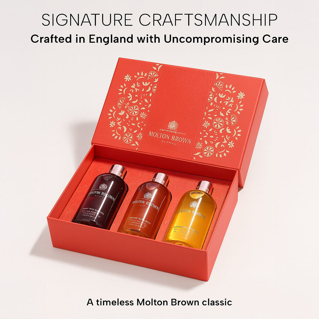 Molton Brown Floral & Spicy Body Care Gift Set  (3x300ml)
