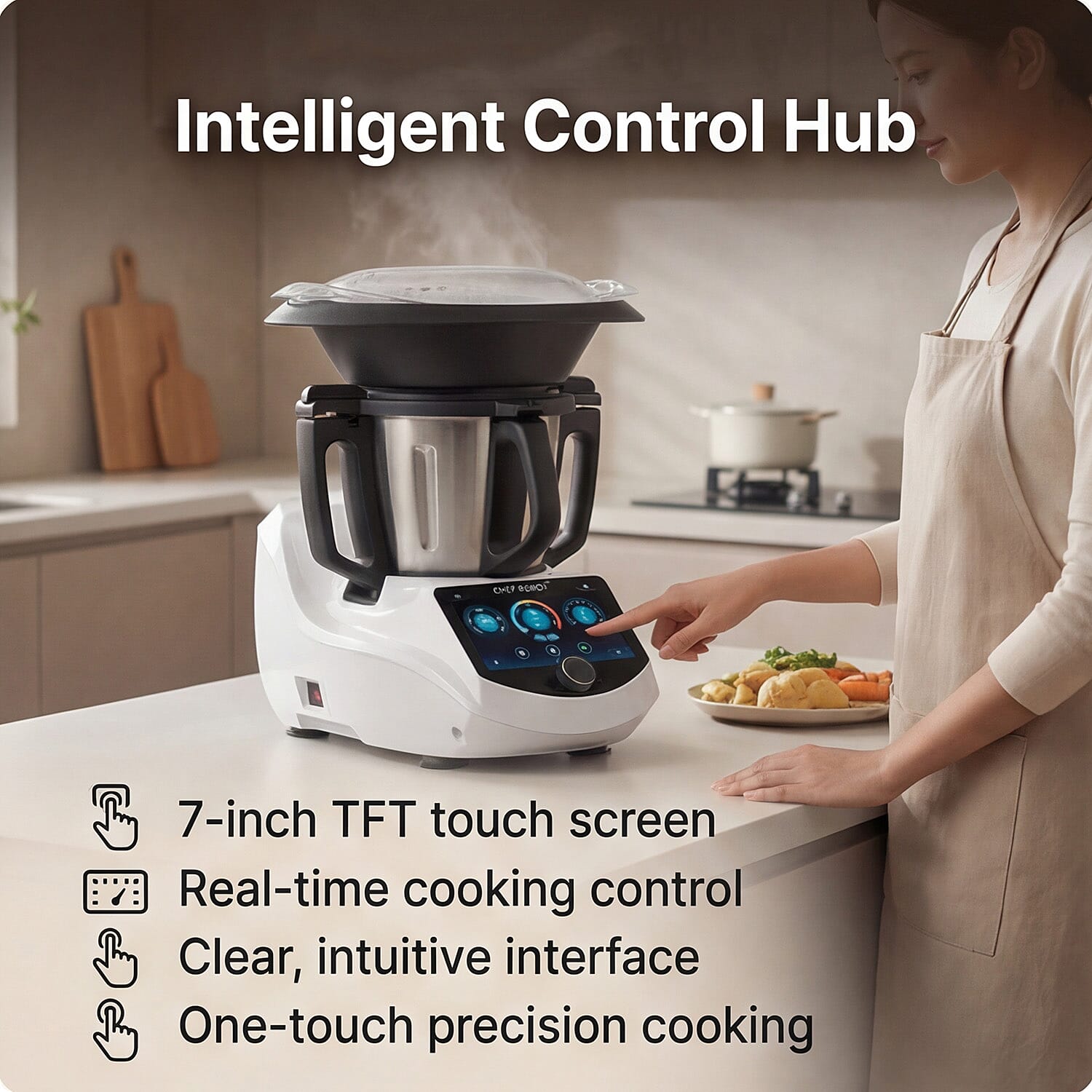 Kitchen Gadget (Size 420x360 cm) - White