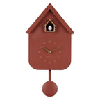 Karlsson-Cuckoo Wall Clock - Wine