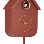 Karlsson-Cuckoo Wall Clock - Wine