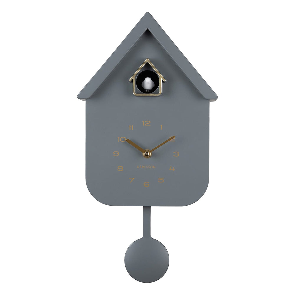 Karlsson- Cuckoo Wall Clock - Grey