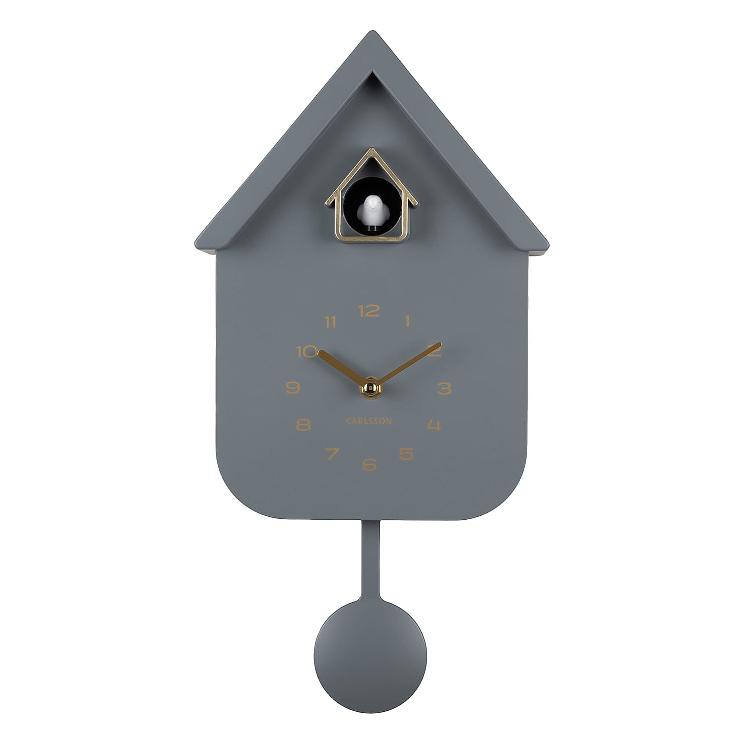 Karlsson- Cuckoo Wall Clock - Grey