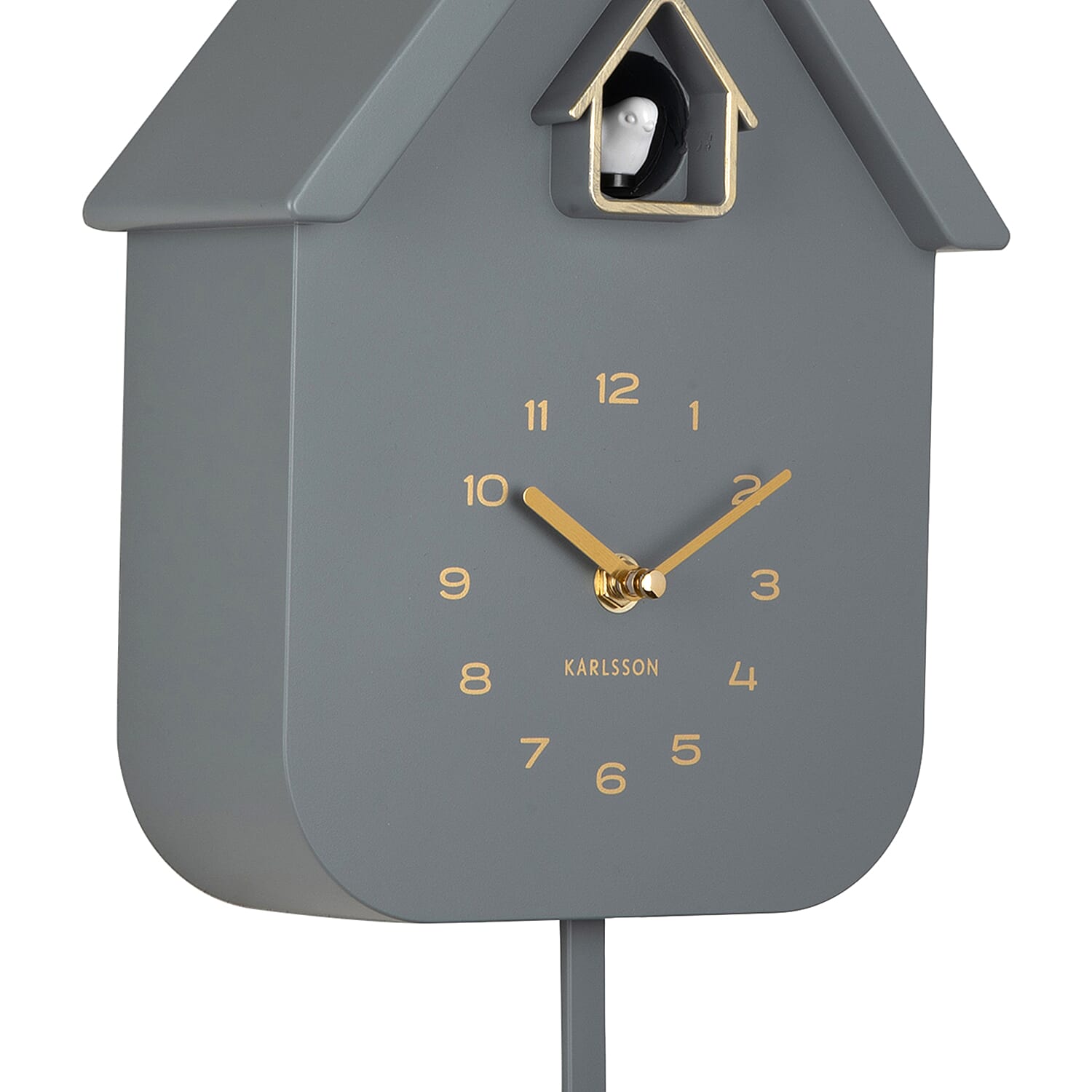 Karlsson- Cuckoo Wall Clock - Grey