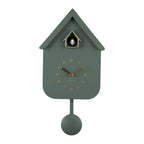 UK First Time Launch Karlsson- Cuckoo Wall Clock - Jungle Green