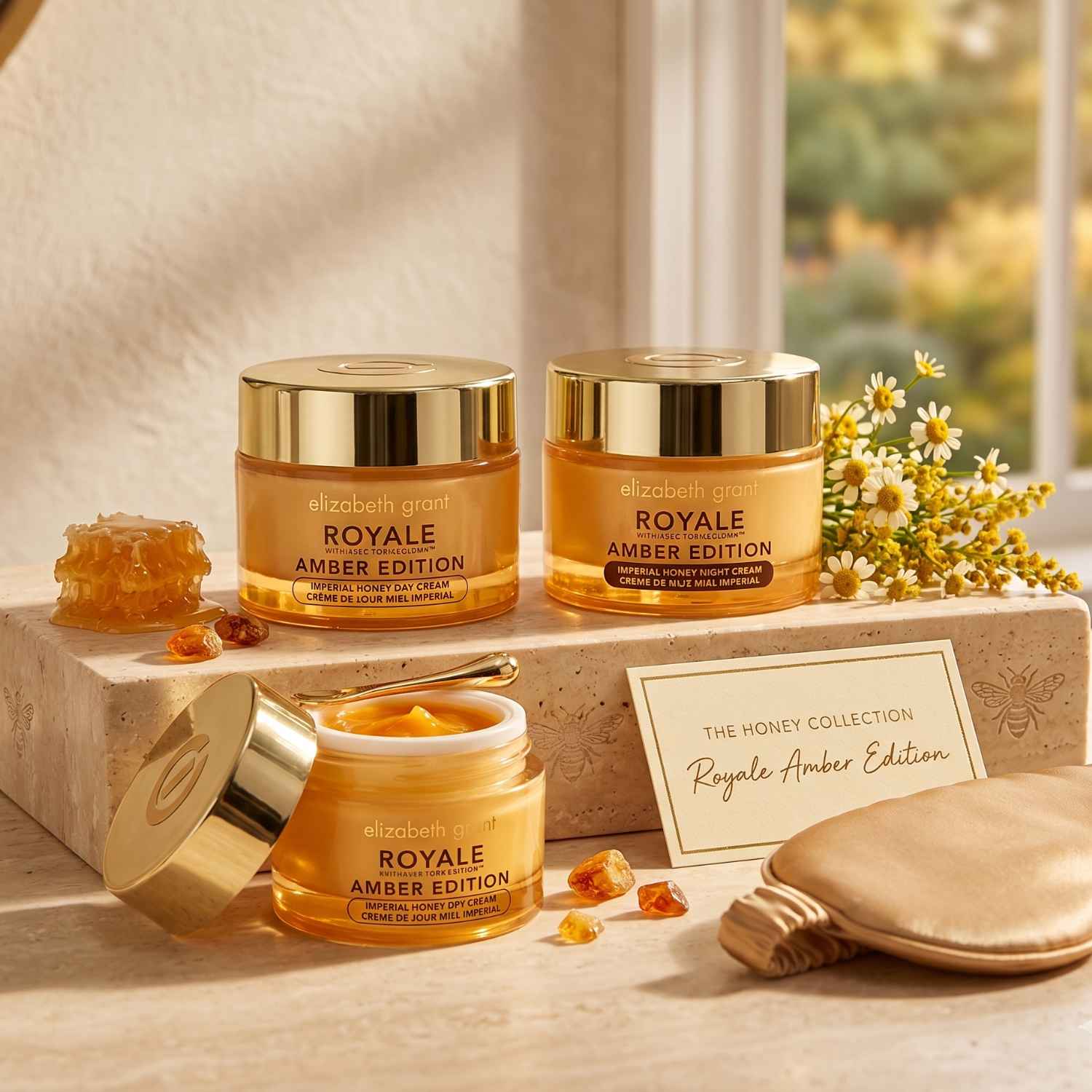 Elizabeth Grant Royale Imperial Honey Amber Collection - Day, Night & Eye - 50ml Each
