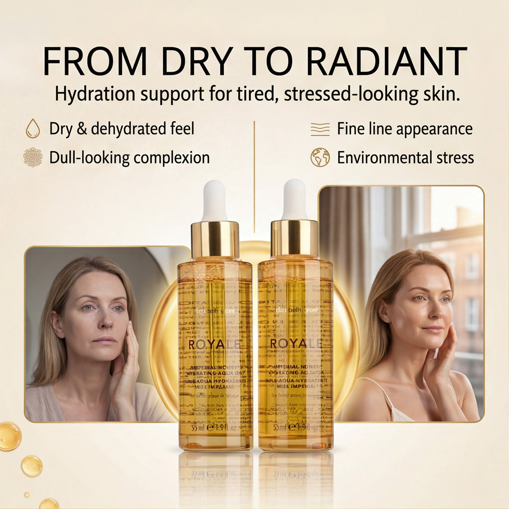 Elizabeth Grant Royale Imperial Honey Hydrating Aqua Oil For Face BOGO - 2 x 55ml