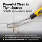 2 Piece Crevice Cleaning Brush