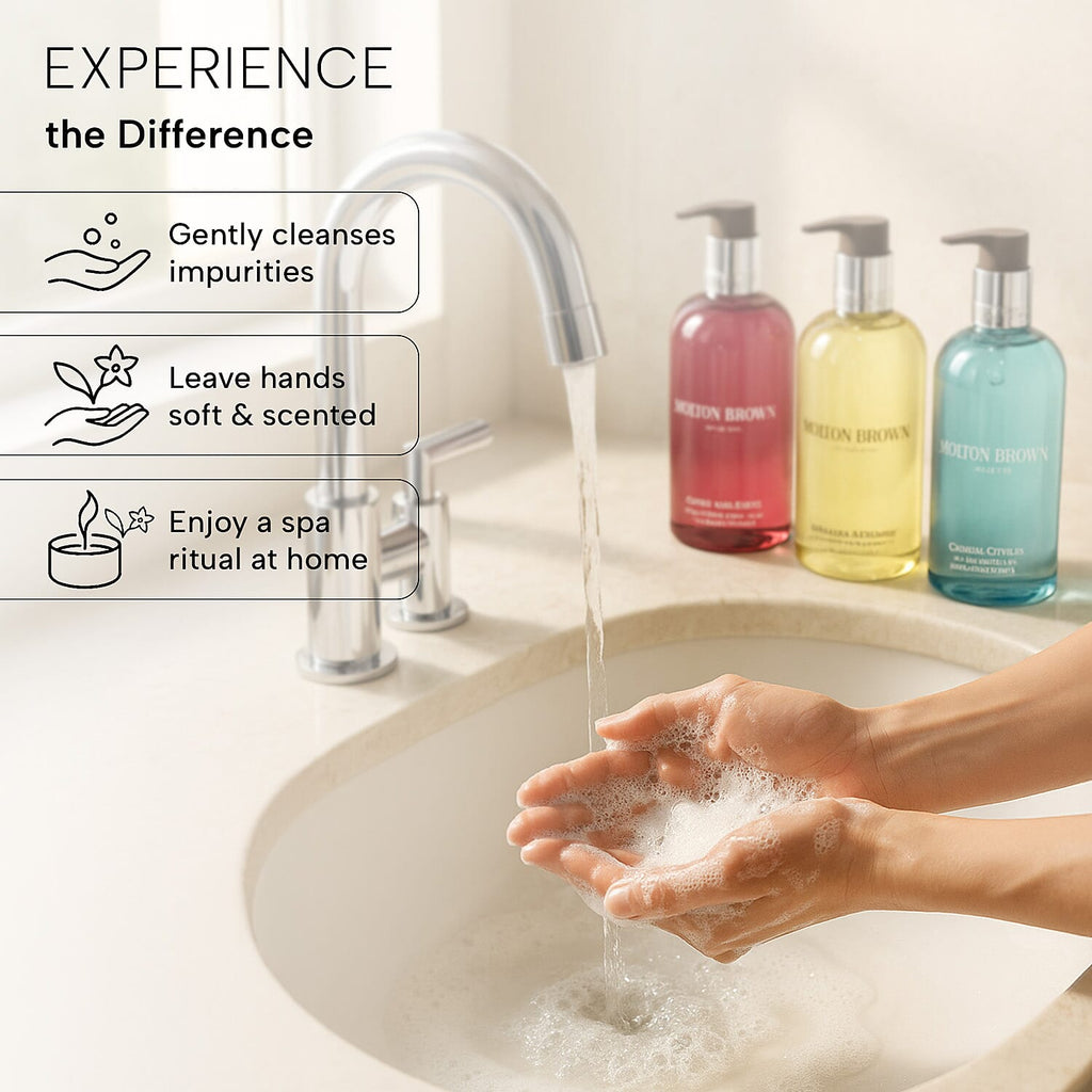 First time lowest ever price-Molton Brown Floral - Aromatic Hand Care (3x300ml)