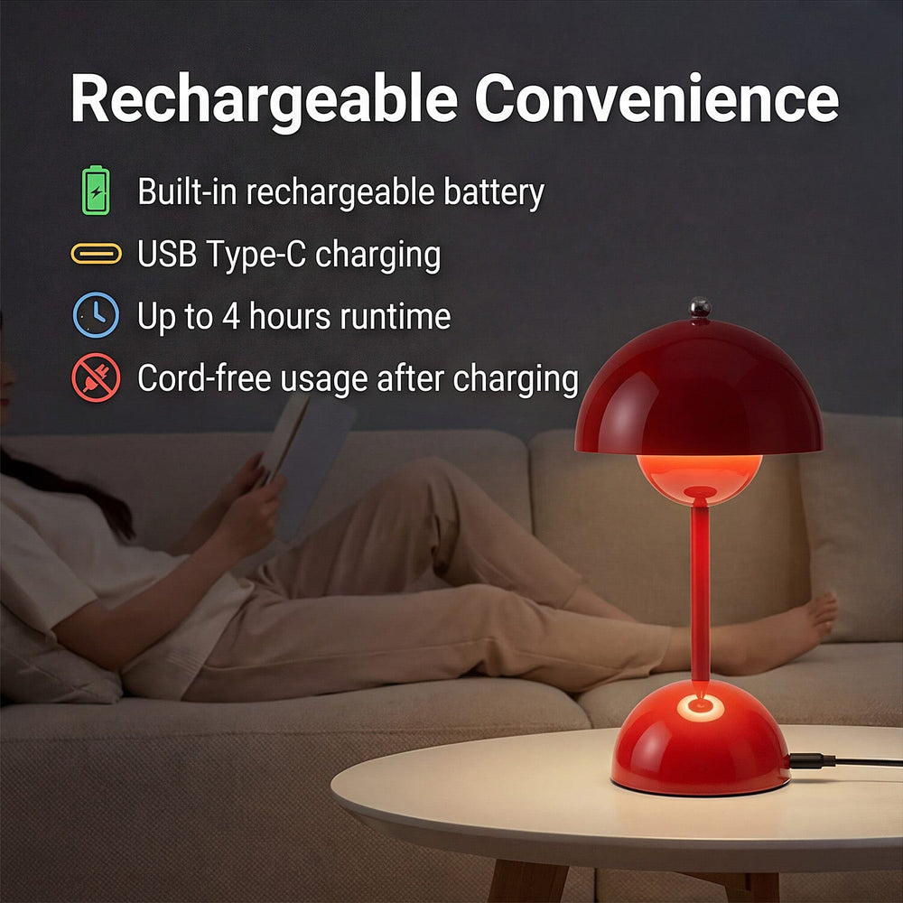 IW Special Table Lamp (Size - One Size) - Red