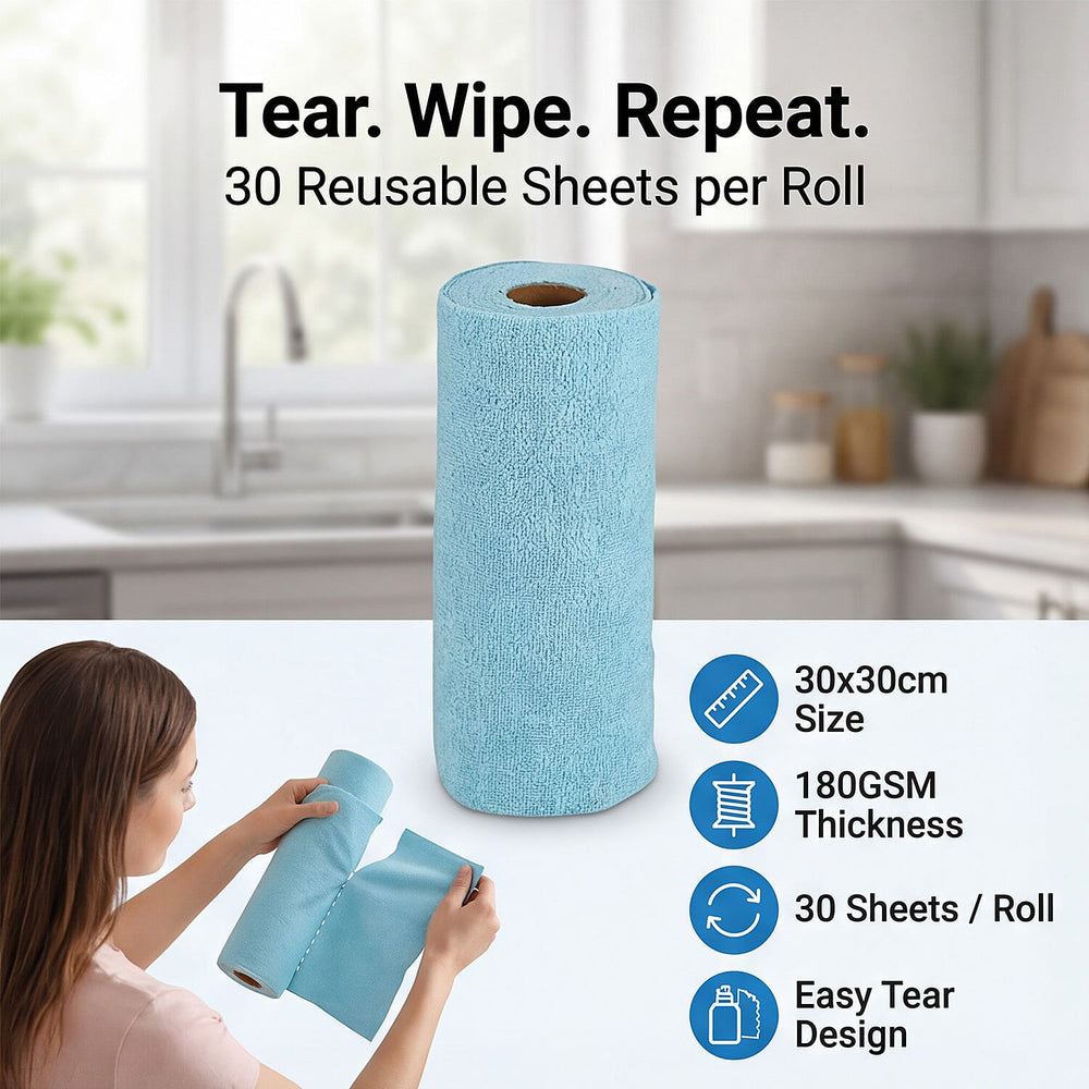 Cleaning Towel (Size 30x1 cm) - Light Green