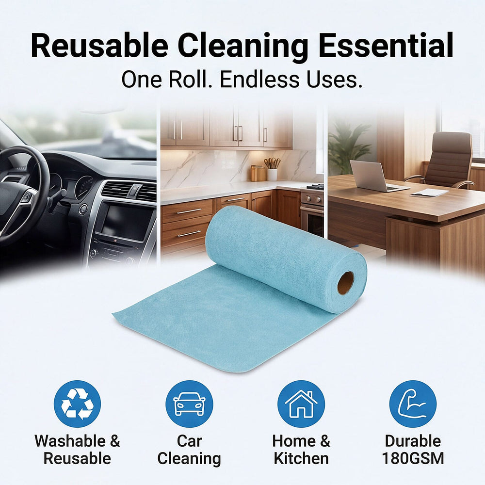 Cleaning Towel (Size 30x1 cm) - Light Green