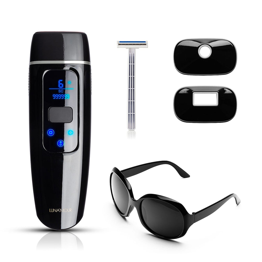 THE BESTSELLER - LunaMour CoolPro Blemish - Hair Removal System with 3 Targeted Heads amd 9 Energy Levels
