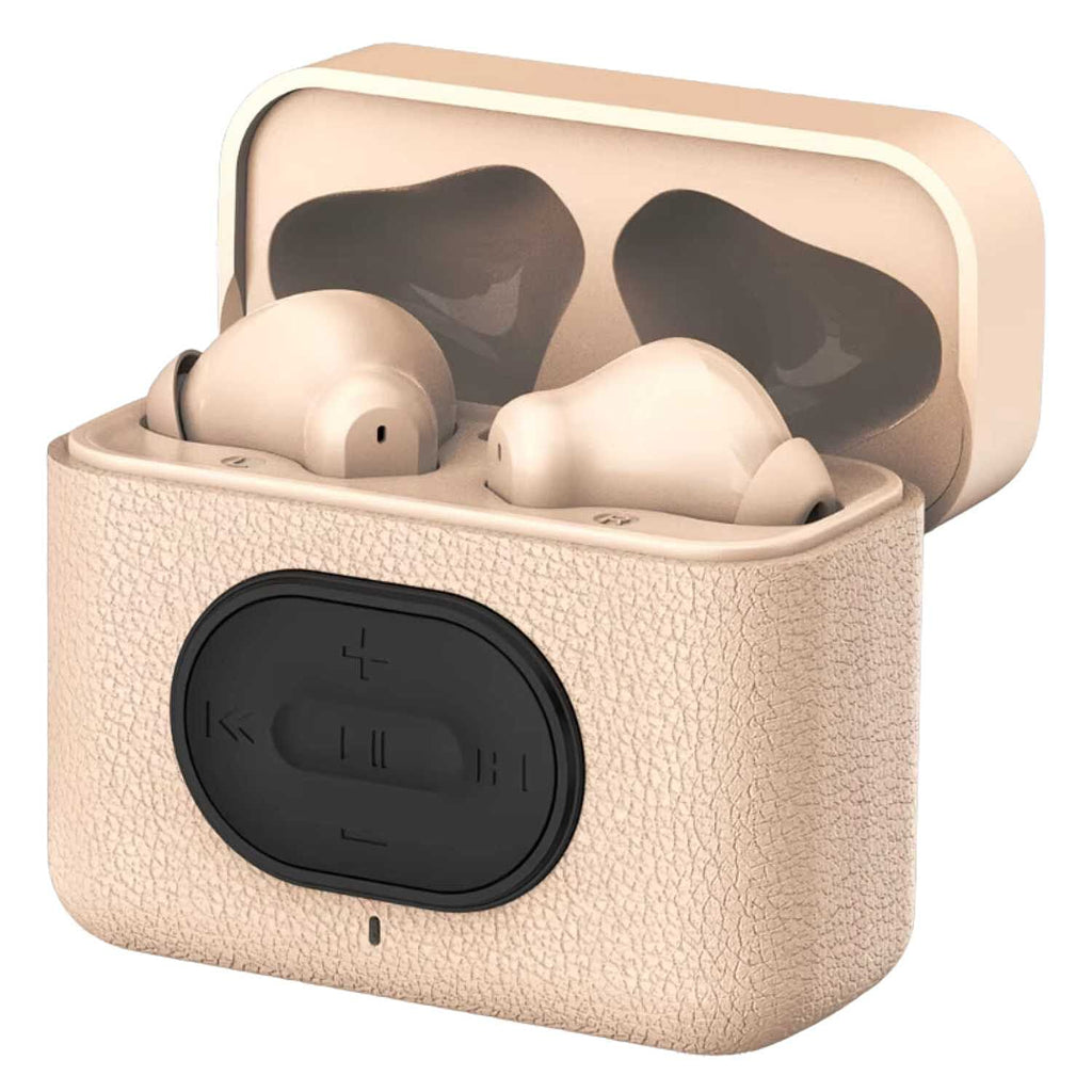 TWS True Wireless Earbuds - 180mAh Charging Case & 3-4 Hour Playtime - Black