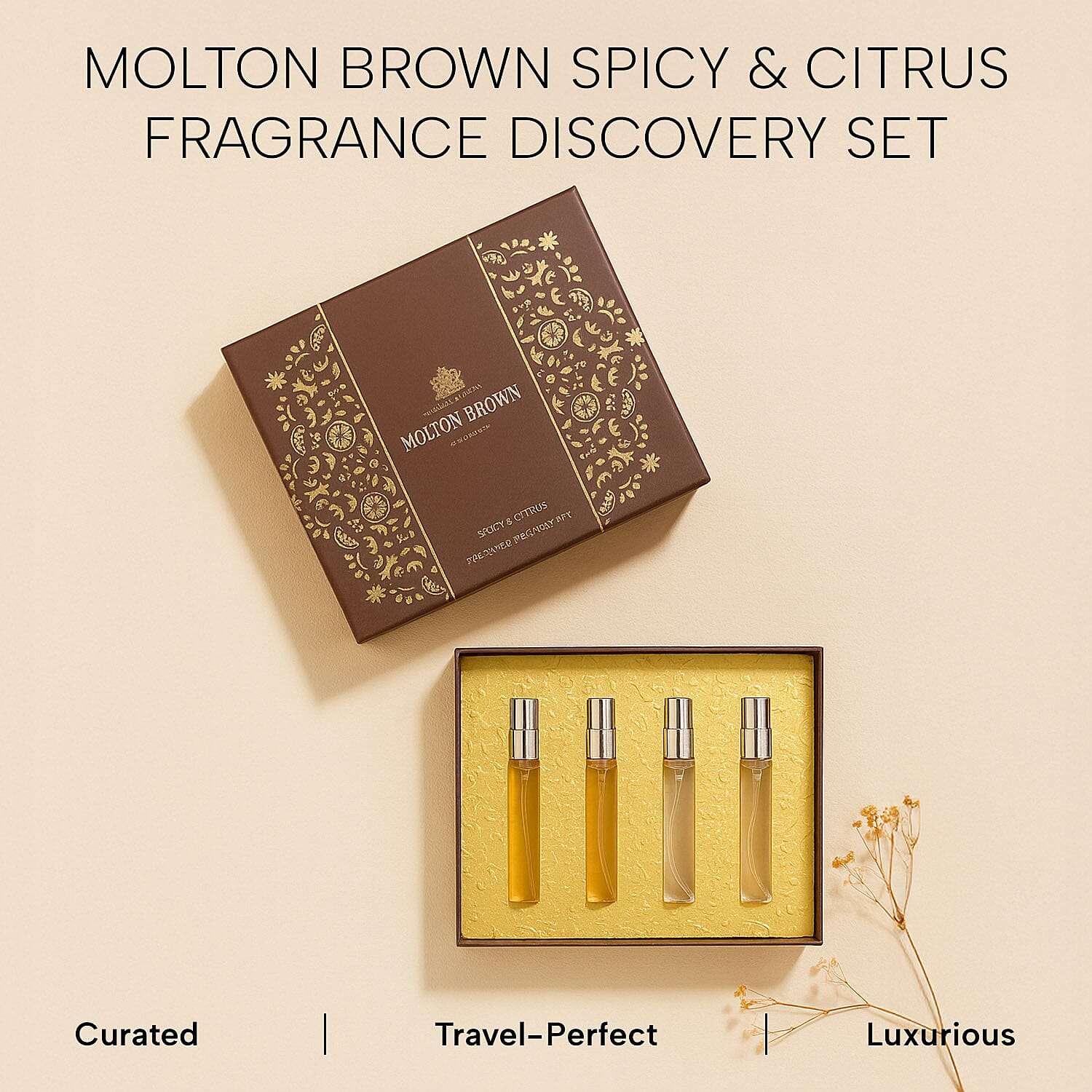 Molton Brown Spicy and Citrus Fragrance Discovery Set