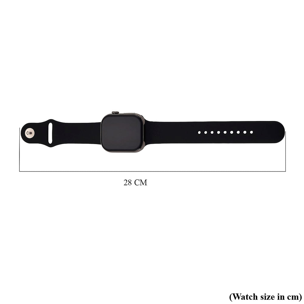 HW X PRO Smartwatch 2.01 inch TFT Display, IP67 Waterproof, Wireless Charging, Health Monitor, Bluetooth 5.2 for Men - Women