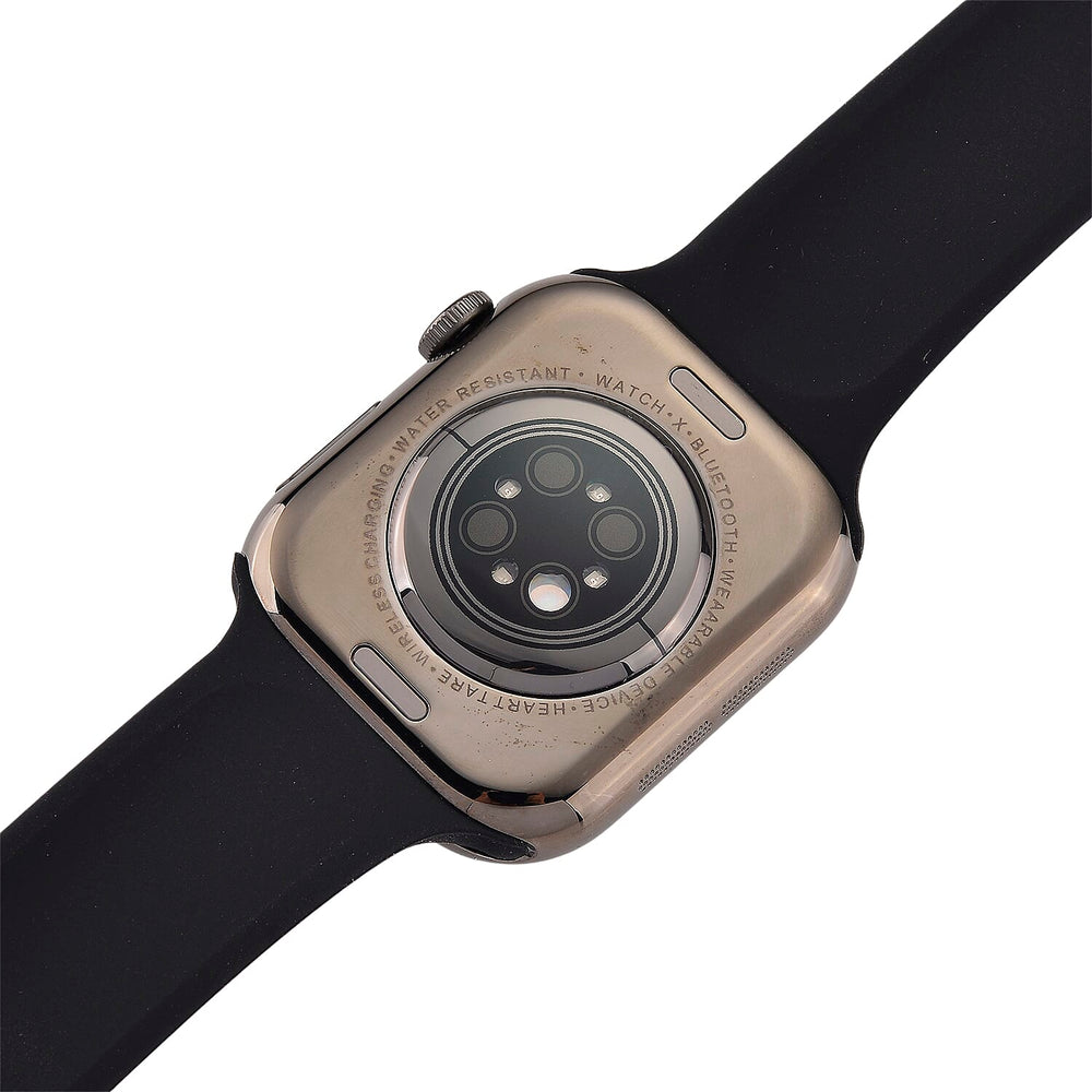 HW X PRO Smartwatch 2.01 inch TFT Display, IP67 Waterproof, Wireless Charging, Health Monitor, Bluetooth 5.2 for Men - Women