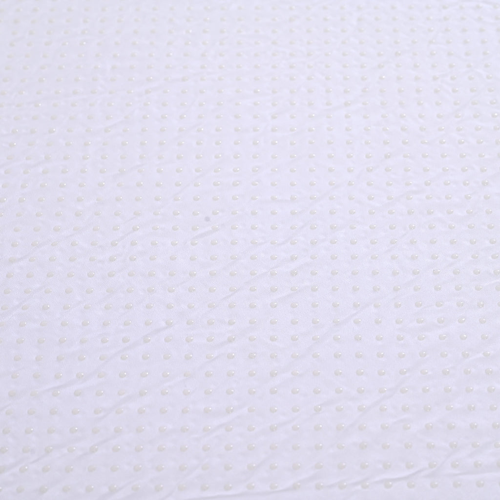 Hush Haven Memory Foam Mattress Topper with Bamboo Cover & High-Density Support (135x190x4cm) - White_8357105_6
